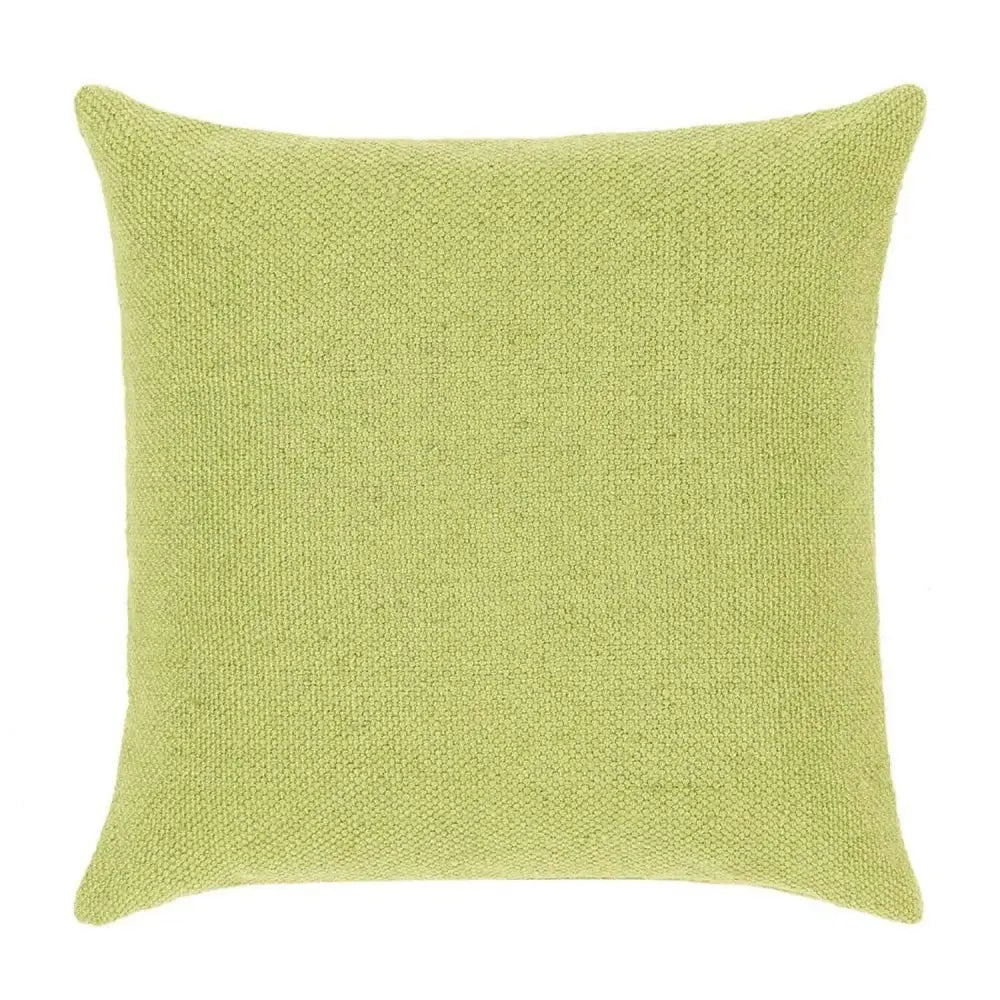 Plain Design Woven Cushion 45x45 cm - Green - Home Accessories