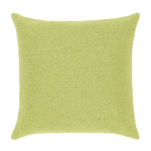 Plain Design Woven Cushion 45x45 cm - Green - Home Accessories