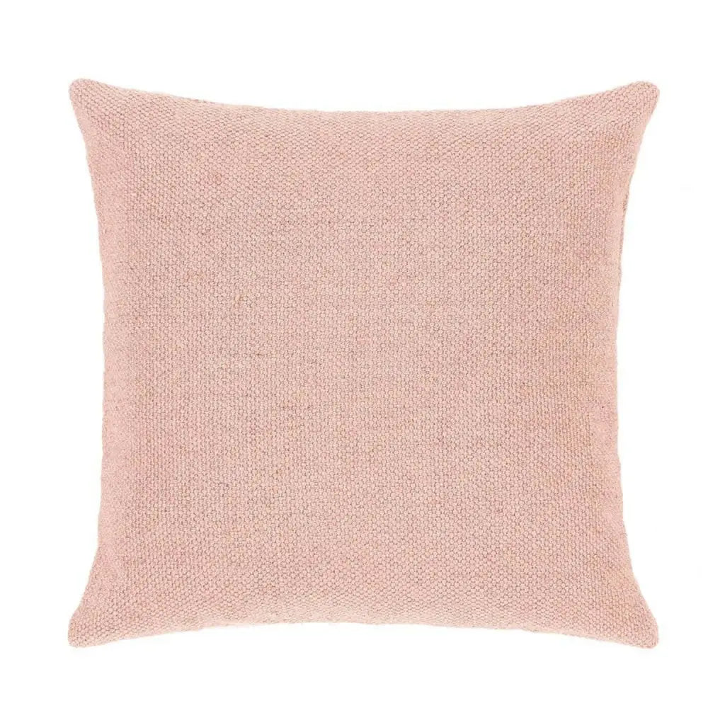 Plain Design Woven Cushion 45x45 cm - Rose - Home Accessories