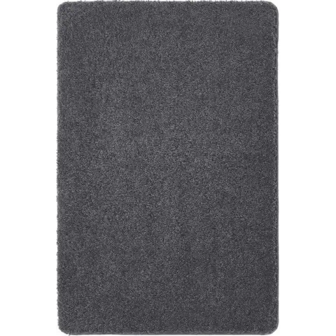 Plain Washable Pet Rug and Runner - Dark Grey / 60X100 cm - Rugs