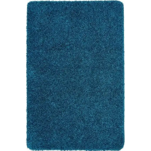 Plain Washable Pet Rug and Runner - Duck Egg Blue / 60X100 cm - Rugs