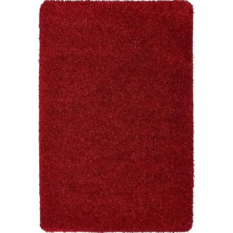 Plain Washable Pet Rug and Runner - Red / 60X100 cm - Rugs