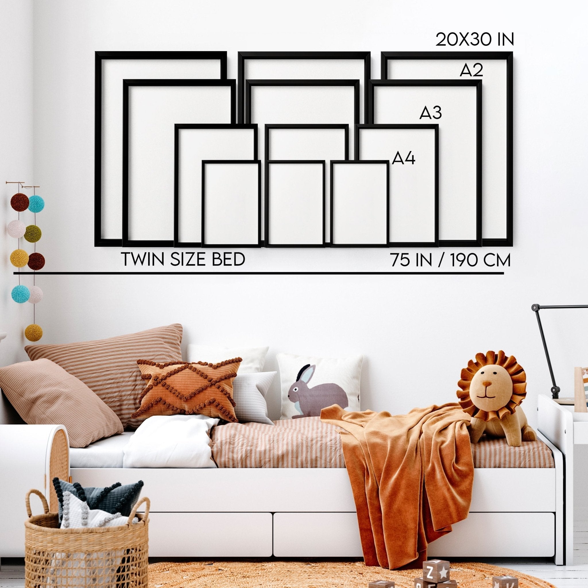 Playroom wall art | set of 2 wall art  for Nursery