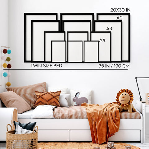 Playroom wall art | set of 2 wall art  for Nursery