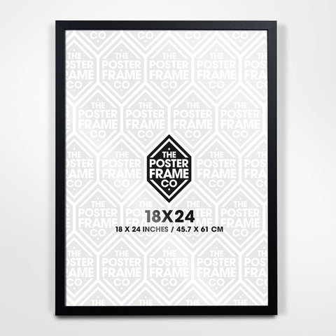 18x24 Inch Premium Poster Frame - Black