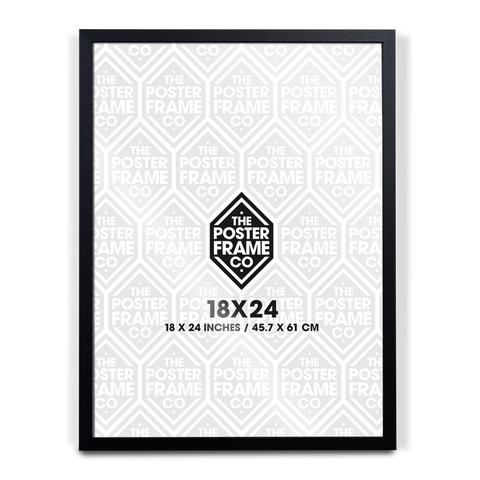 18x24 Inch Premium Poster Frame - Black