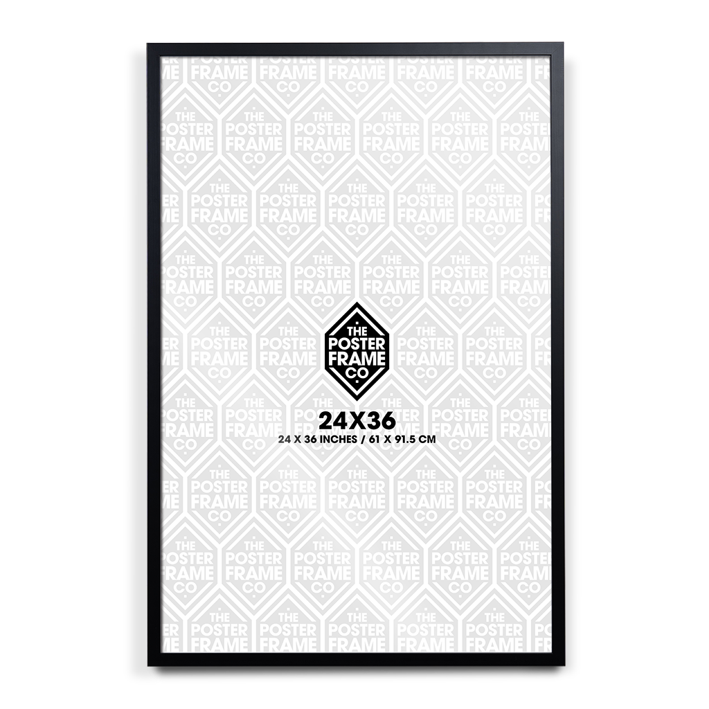 24x36 Inch Premium Poster Frame - Black