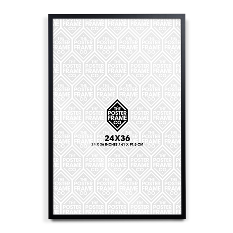 24x36 Inch Premium Poster Frame - Black