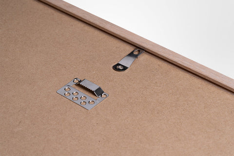 24x36 Inch Premium Poster Frame - Natural Oak