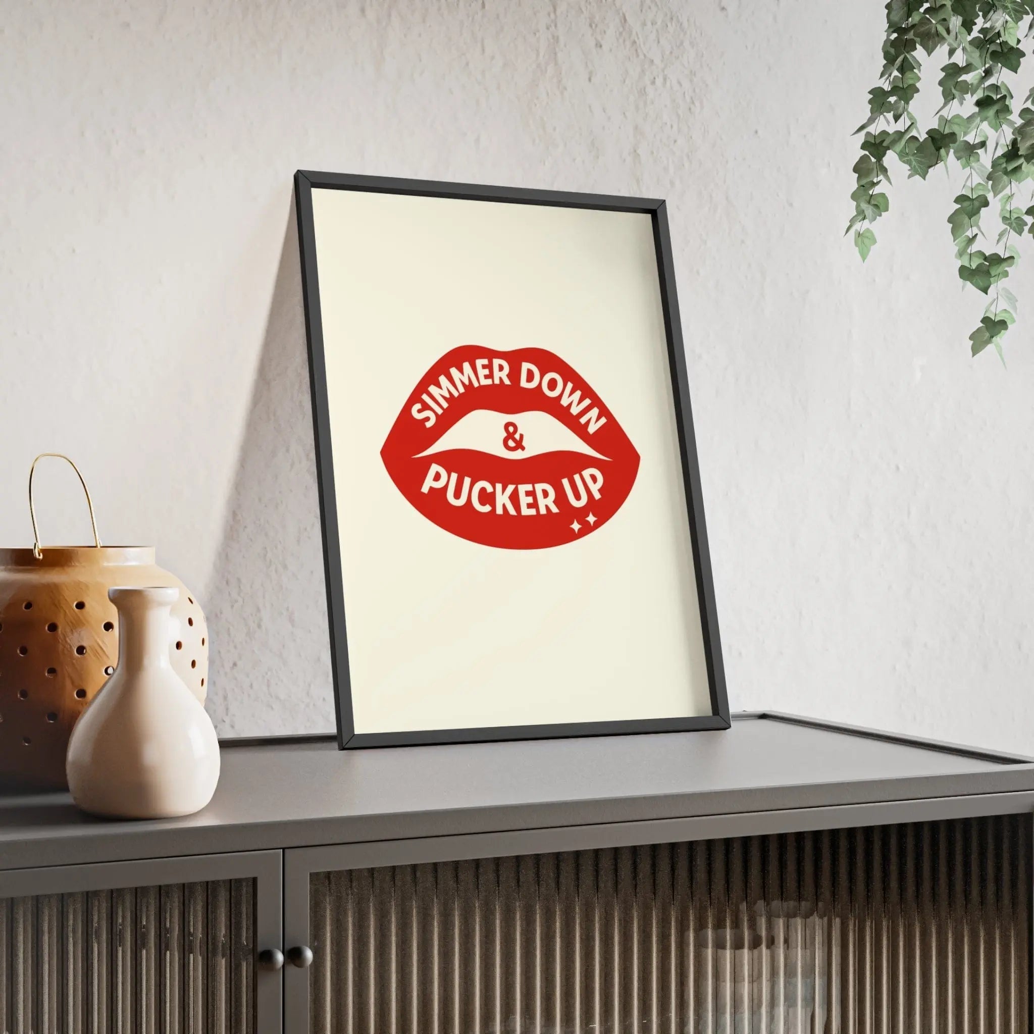 Simmer Down & Pucker Up Poster | Inspired by Arctic Monkeys