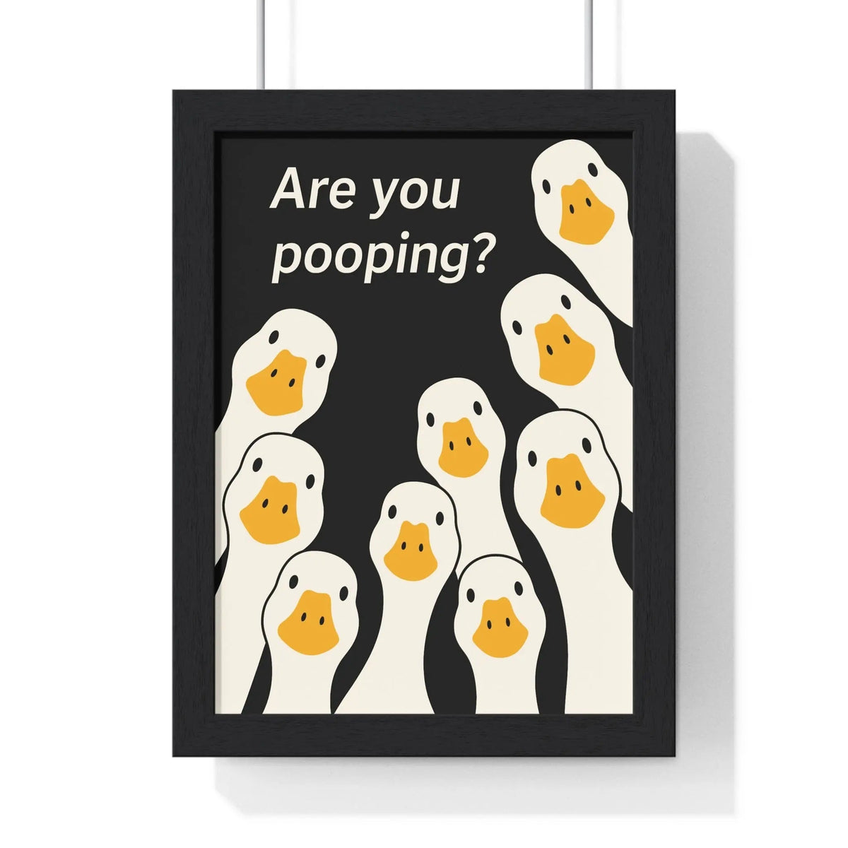 Curious Ducks and Bold Question