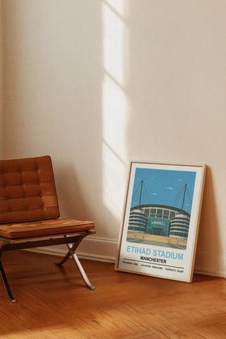 Manchester City Etihad Stadium Print