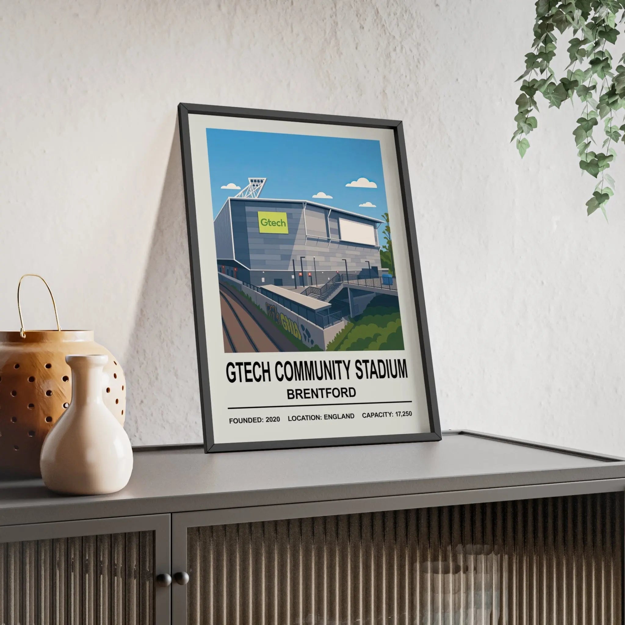 Brentford Gtech Community Stadium Print