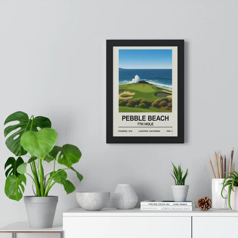 Pebble Beach – 7th Hole Print