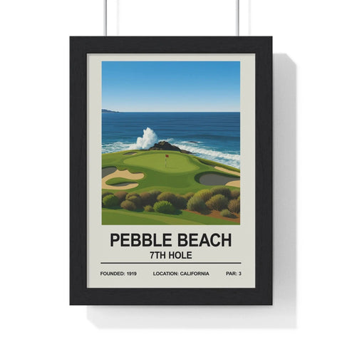 Pebble Beach – 7th Hole Print