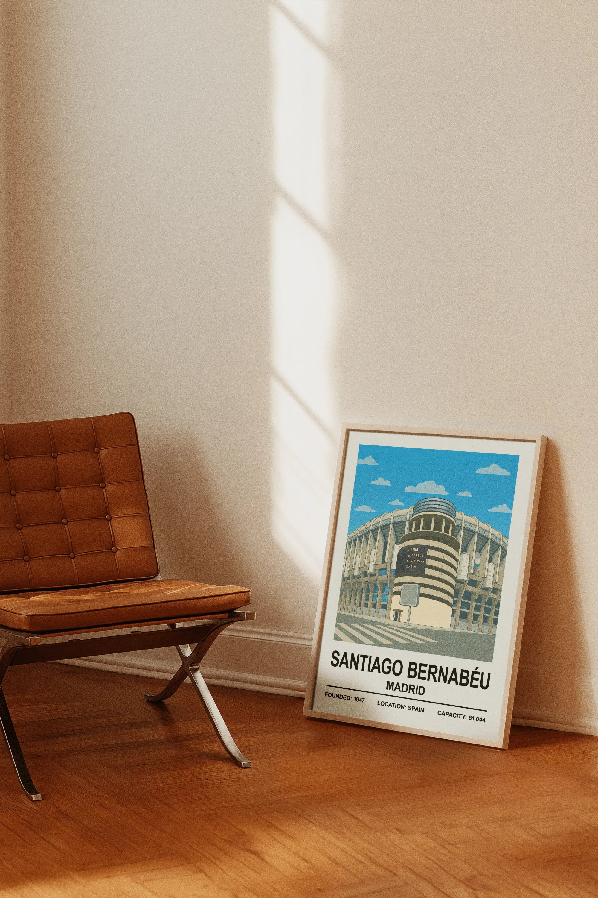 Real Madrid Santiago Bernabéu Stadium Print