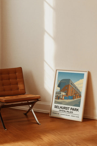 Crystal Palace Selhurst Park Stadium Print