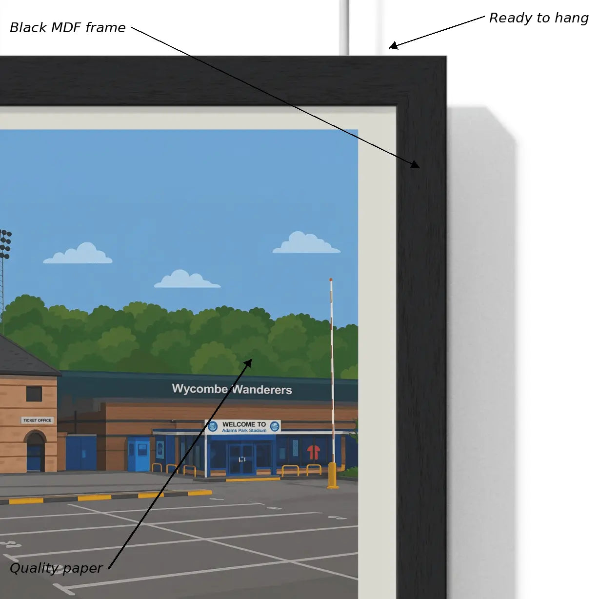 Millwall The Den Stadium Print