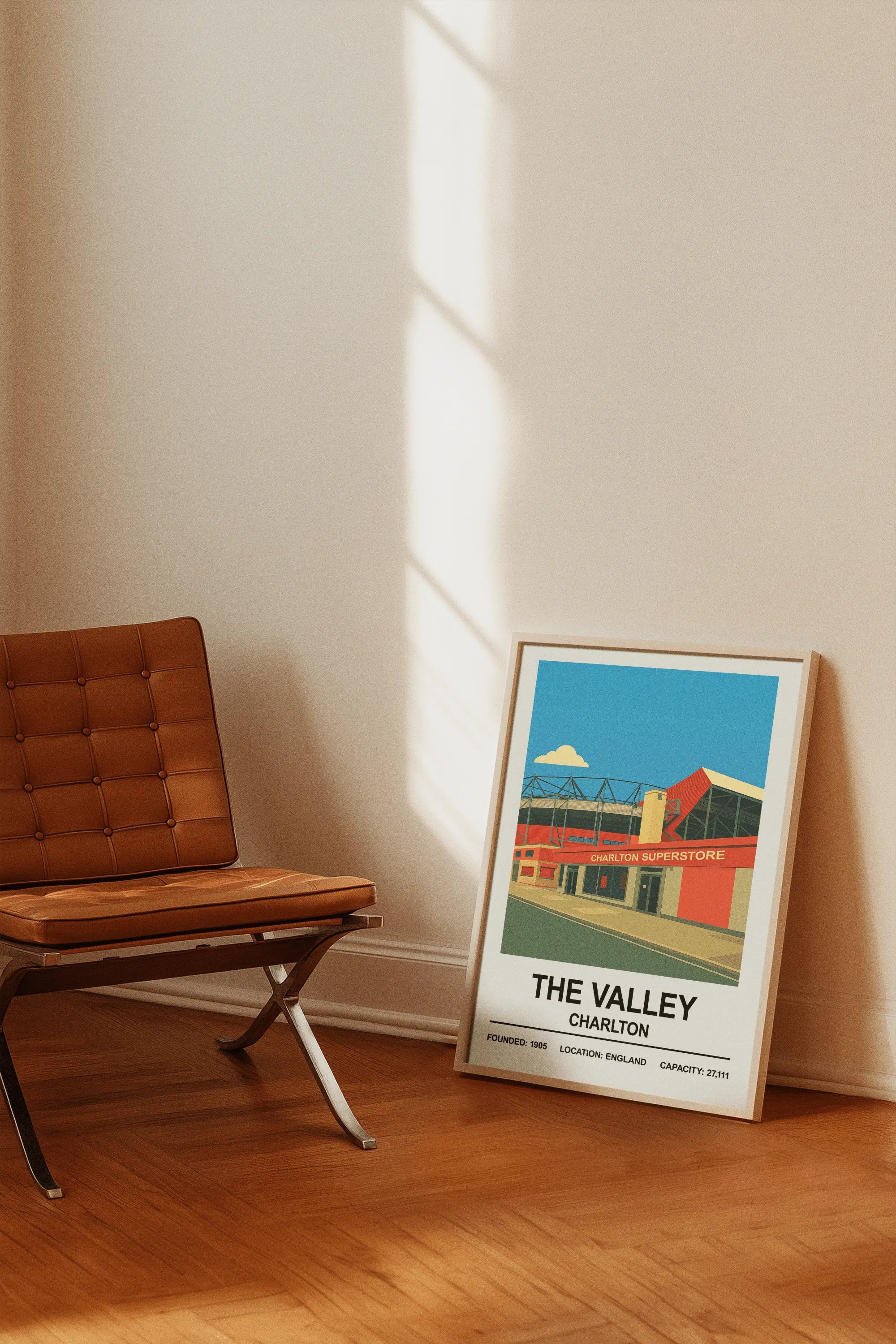 Charlton The Valley Stadium Print