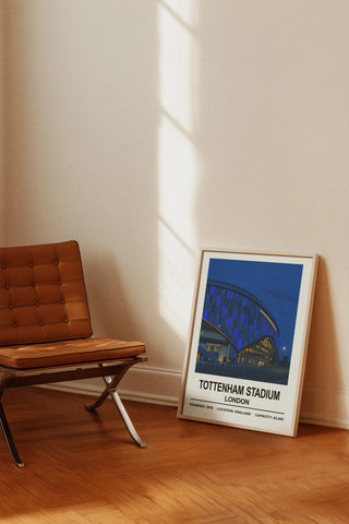 Tottenham Stadium Night Edition Stadium Print