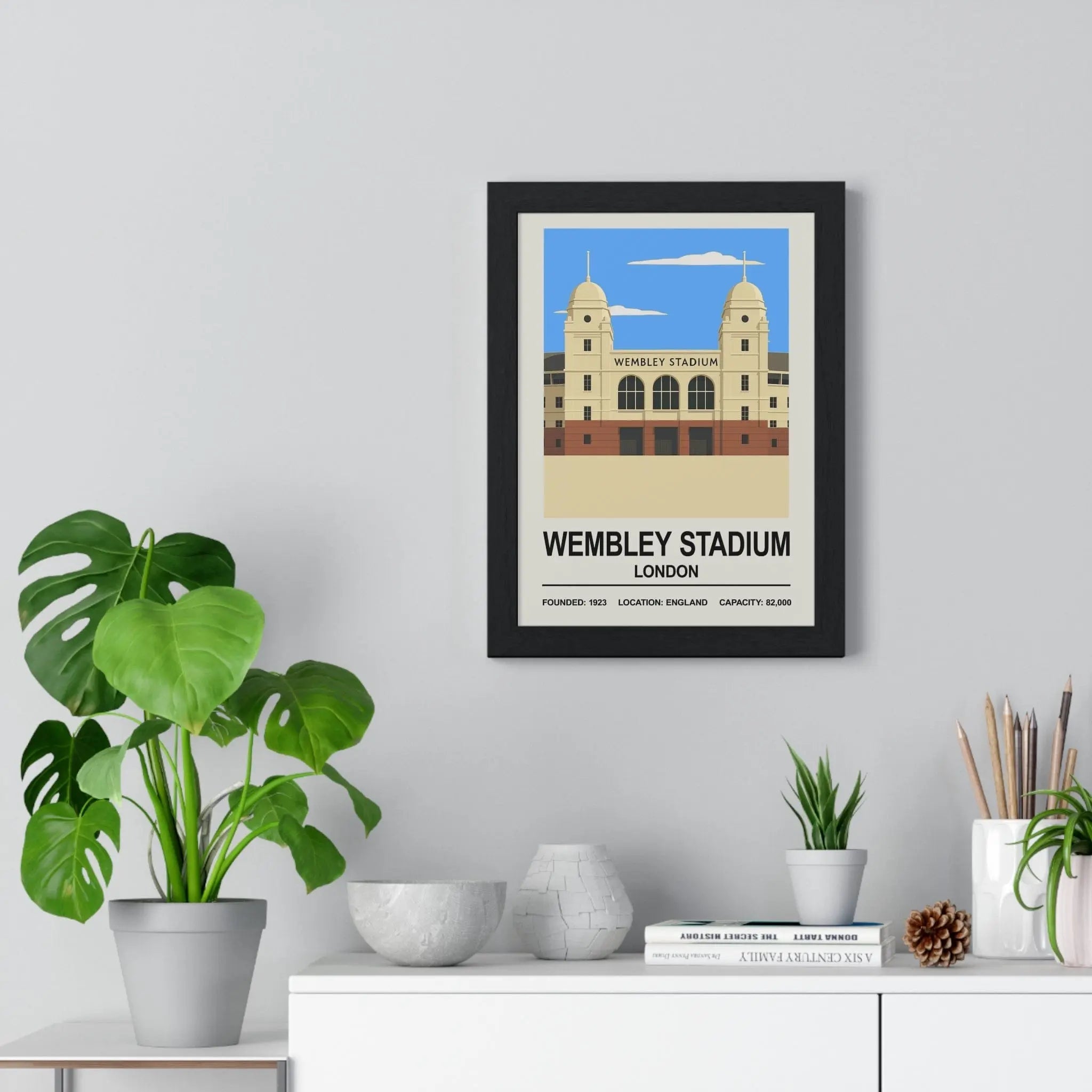 Wembley Stadium Poster Print