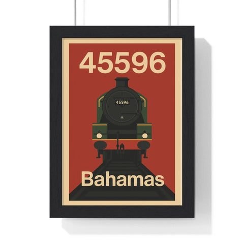 45596 Bahamas Steam Train Poster – Heritage Railway Wall Art Print