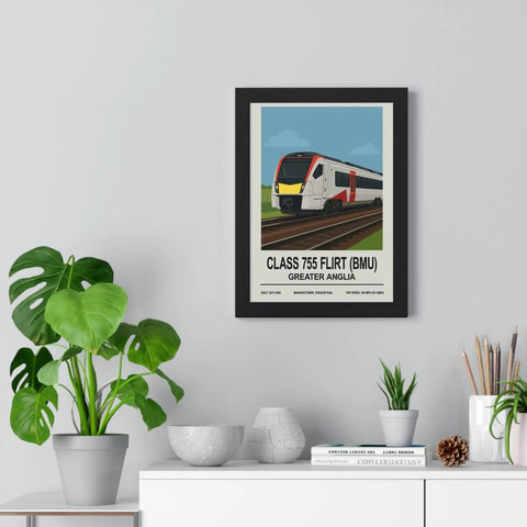 British Rail Class 755 Poster – Modern Train Wall Art