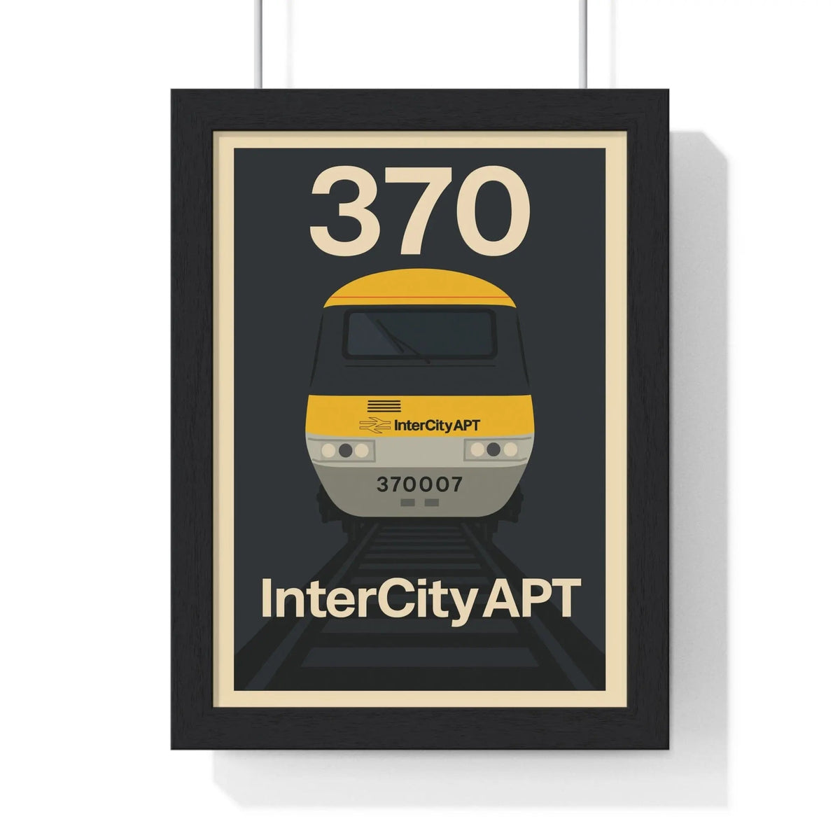 Class 370 APT Poster – Advanced Passenger Train Retro Railway Wall Art