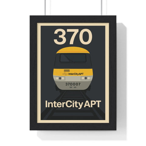 Class 370 APT Poster – Advanced Passenger Train Retro Railway Wall Art