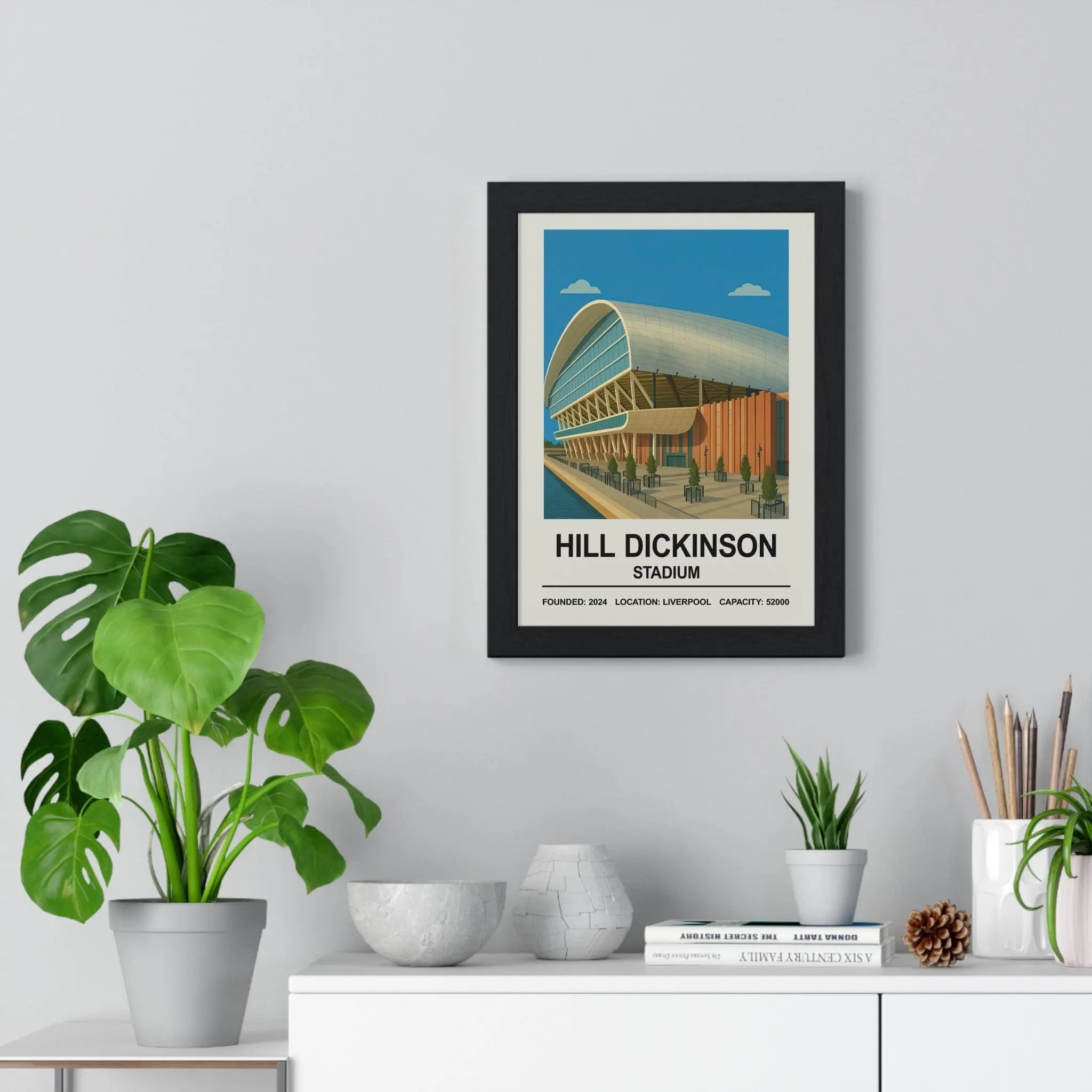Everton Hill Dickinson Stadium Print