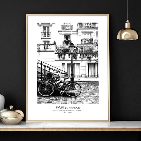 Posters for living room | set of 3 Paris wall art prints