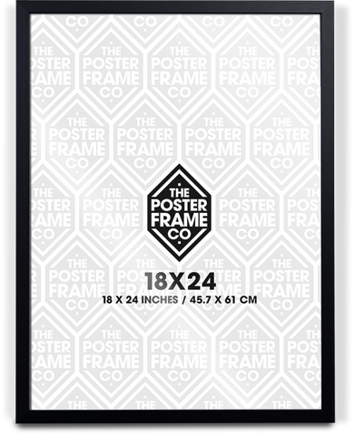 18x24 Inch Premium Poster Frame - Black