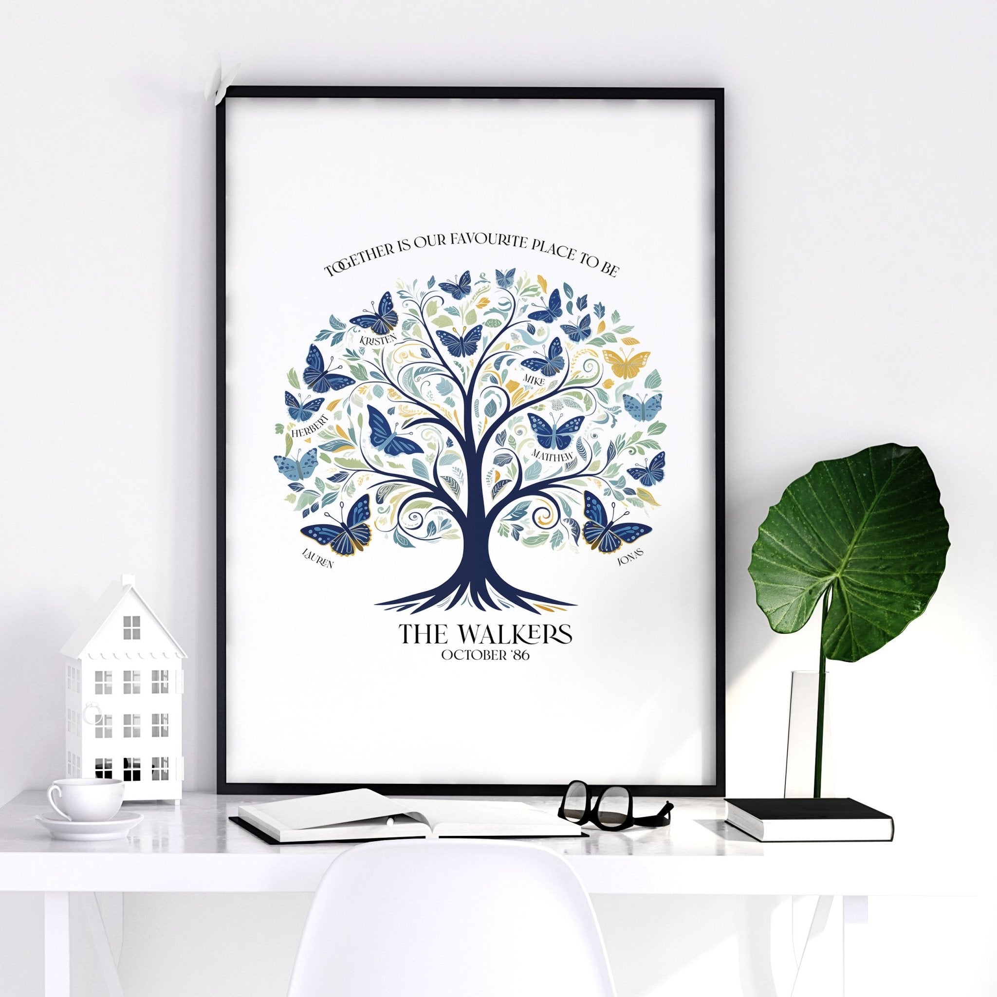 Print For Living Room | Set of 1 Botanical Wall art Prints