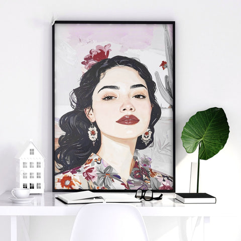 Print Sets Of 3 | Set of 3 Boho Women Wall art Prints