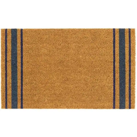 Printed Coir Doormats 45x75 cm - Border Stripe - Doormat