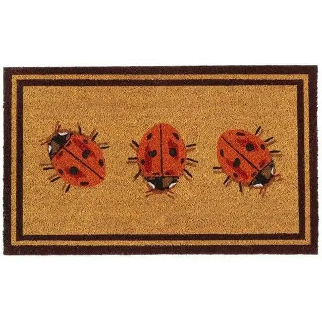 Printed Coir Doormats 45x75 cm - Lady Birds - Doormat