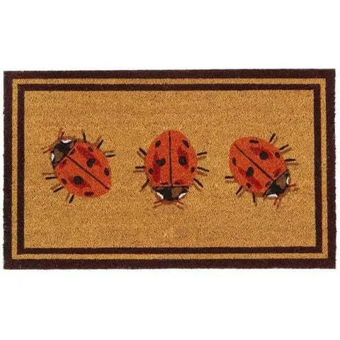 Printed Coir Doormats 45x75 cm - Lady Birds - Doormat
