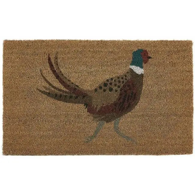 Printed Coir Doormats 45x75 cm - Pheasant - Doormat