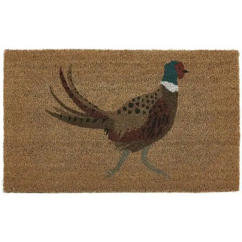 Printed Coir Doormats 45x75 cm - Pheasant - Doormat