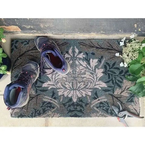 Printed Coir Doormats Floral 45X75 cm - Doormat