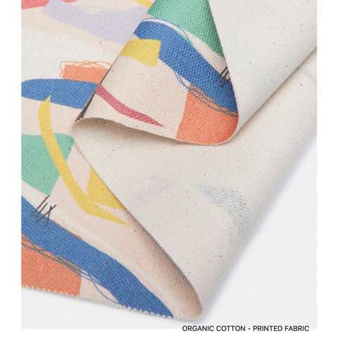 Printed Fabric & Faux Leather - Printed fabric