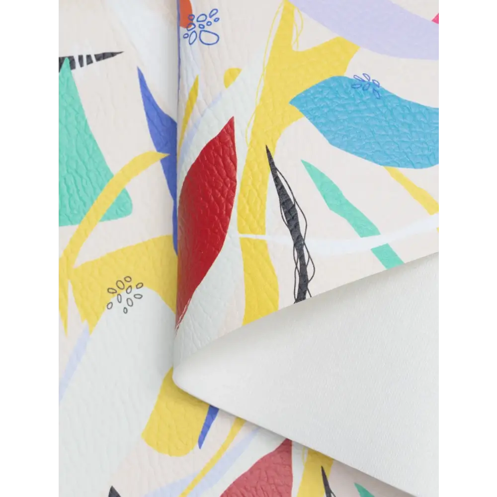 Printed Fabric & Faux Leather - Printed fabric