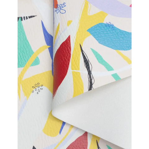 Printed Fabric & Faux Leather - Printed fabric