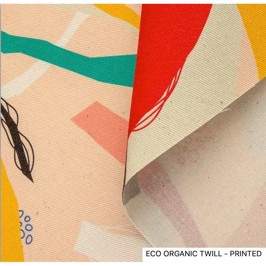 Printed Fabric & Faux Leather - Printed fabric