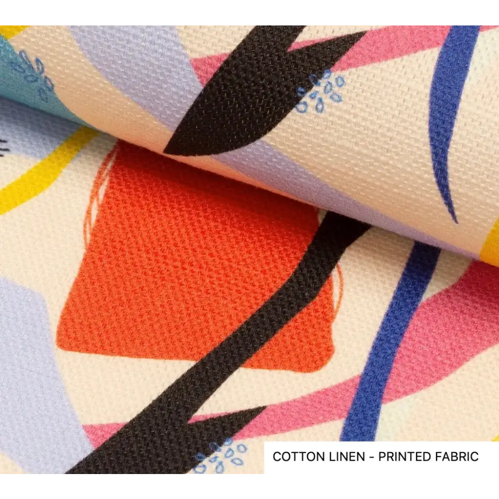 Printed Fabric & Faux Leather - Printed fabric