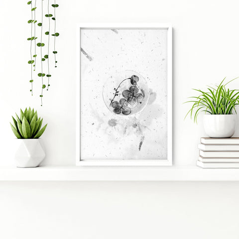 Modern bathroom wall decor ideas | Set of 3 wall art prints
