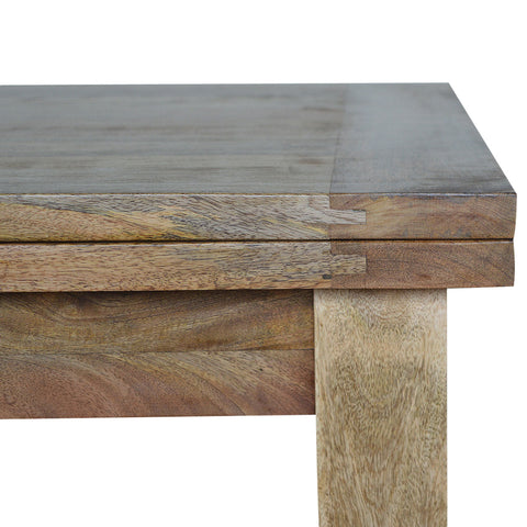 Extendable Butterfly Dining Table | Oak Mango Wood