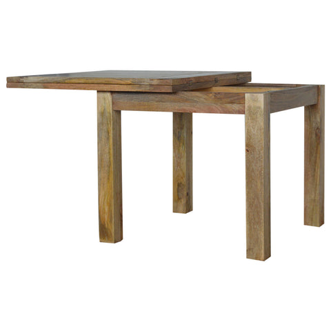 Extendable Butterfly Dining Table | Oak Mango Wood