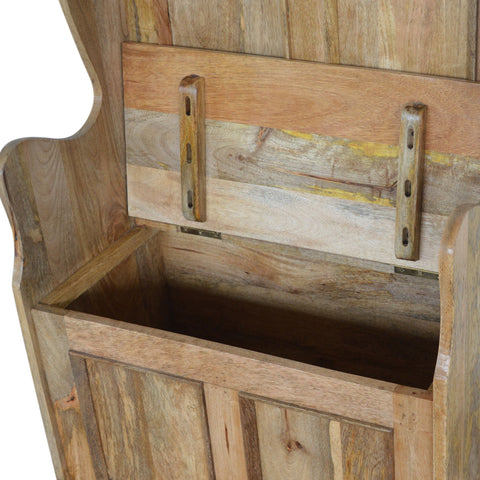 Small Monks Storage Bench | Hidden Storage