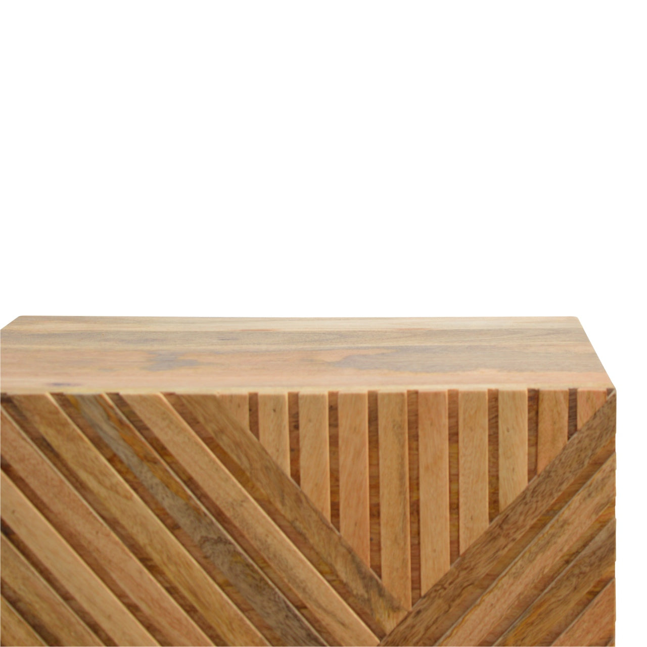 Lille 2-Drawer Oak-ish Bedside Table
